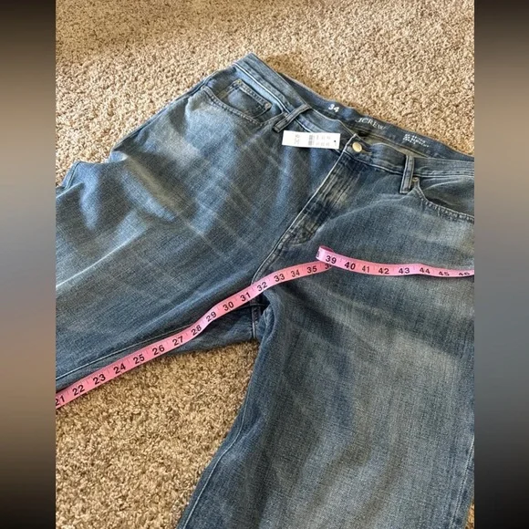 NWT J. Crew Mid-rise slouchy jean in 1984 rigid 
size 34 - Picture 10 of 12